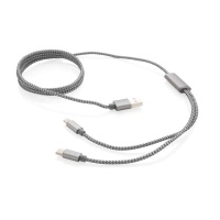 Mobilna tehnika 3-v-1 pleten kabel