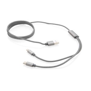 Mobilna tehnika 3-v-1 pleten kabel