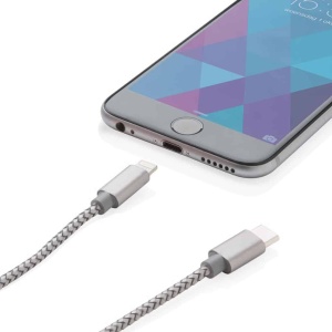 Mobilna tehnika 3-v-1 pleten kabel