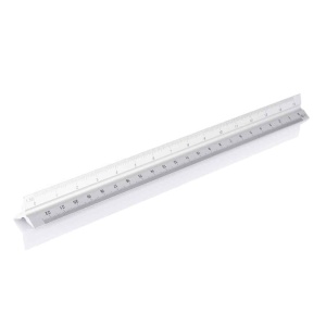 Aluminijasto trikotno merilo – 30 cm Orodje in avtomaterial Aluminijasto trikotno merilo – 30 cm