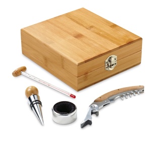 Eko darila Set za vino – bambus
