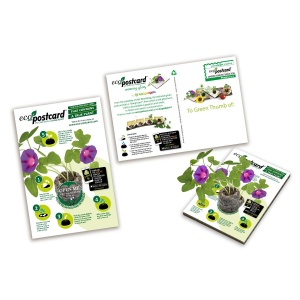 Eco postcard with seeds Eko darila Eco postcard with seeds