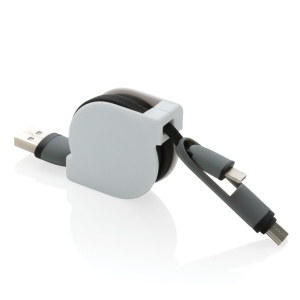 Mobilna tehnika 3-v-1 izvlečni kabel