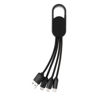 Mobilna tehnika 4-v-1 kabel s karabinom