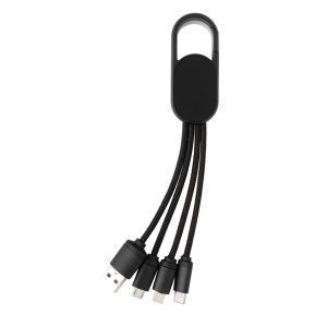 Mobilna tehnika 4-v-1 kabel s karabinom