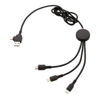 Mobilna tehnika Kabel 6-v-1 z osvetljenim logotipom