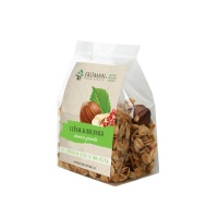 Eko darila Ročno izdelana granola – lešnik in brusnica