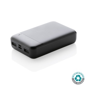 Brezžični polnilci in powerbanki Standardni RCS 10.000 mAh brezžični prenosni polnilec iz reciklirane plastike