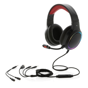 Avdio RGB igralne slušalke
