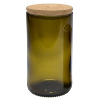 Eko darila Posoda s pokrovom iz plute Upcycled 400 ml