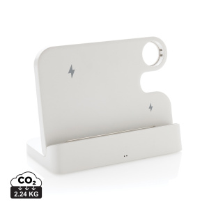 Brezžični polnilci in powerbanki Dvojni RCS polnilnik z režo za iWatch