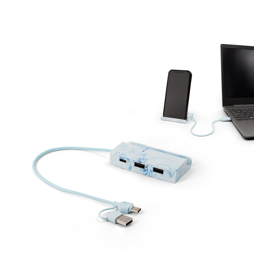 Eko darila USB hub Berners iz ABS