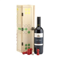 Eko darila Škatla za vino z igro Človek, ne jezi se